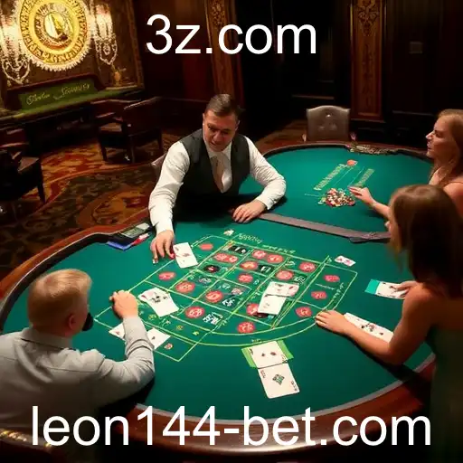 A Emoção do Cassino Ao Vivo em leon144.bet